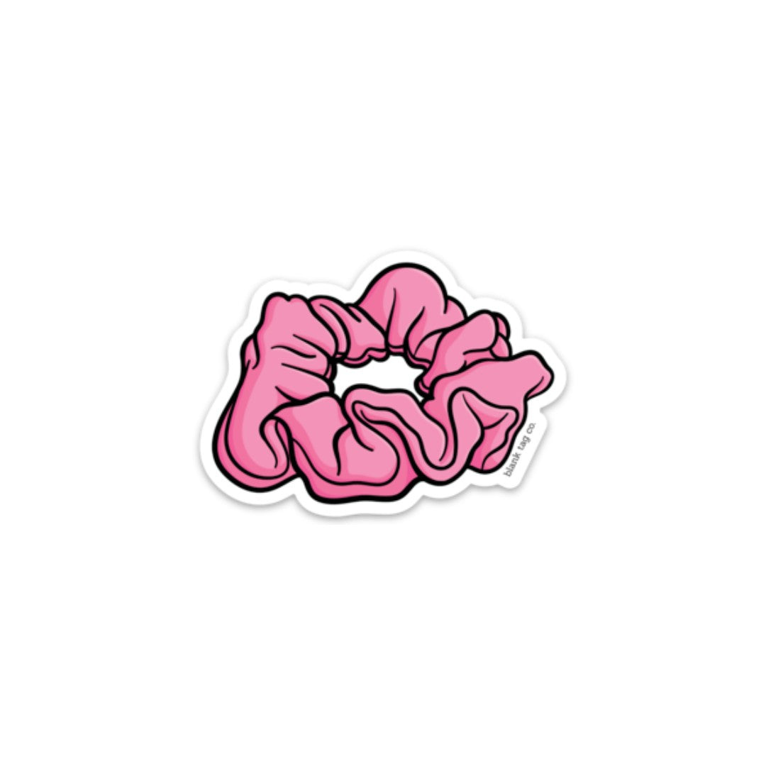 Blank Tag Co.® Waterproof Sticker - Scrunchie