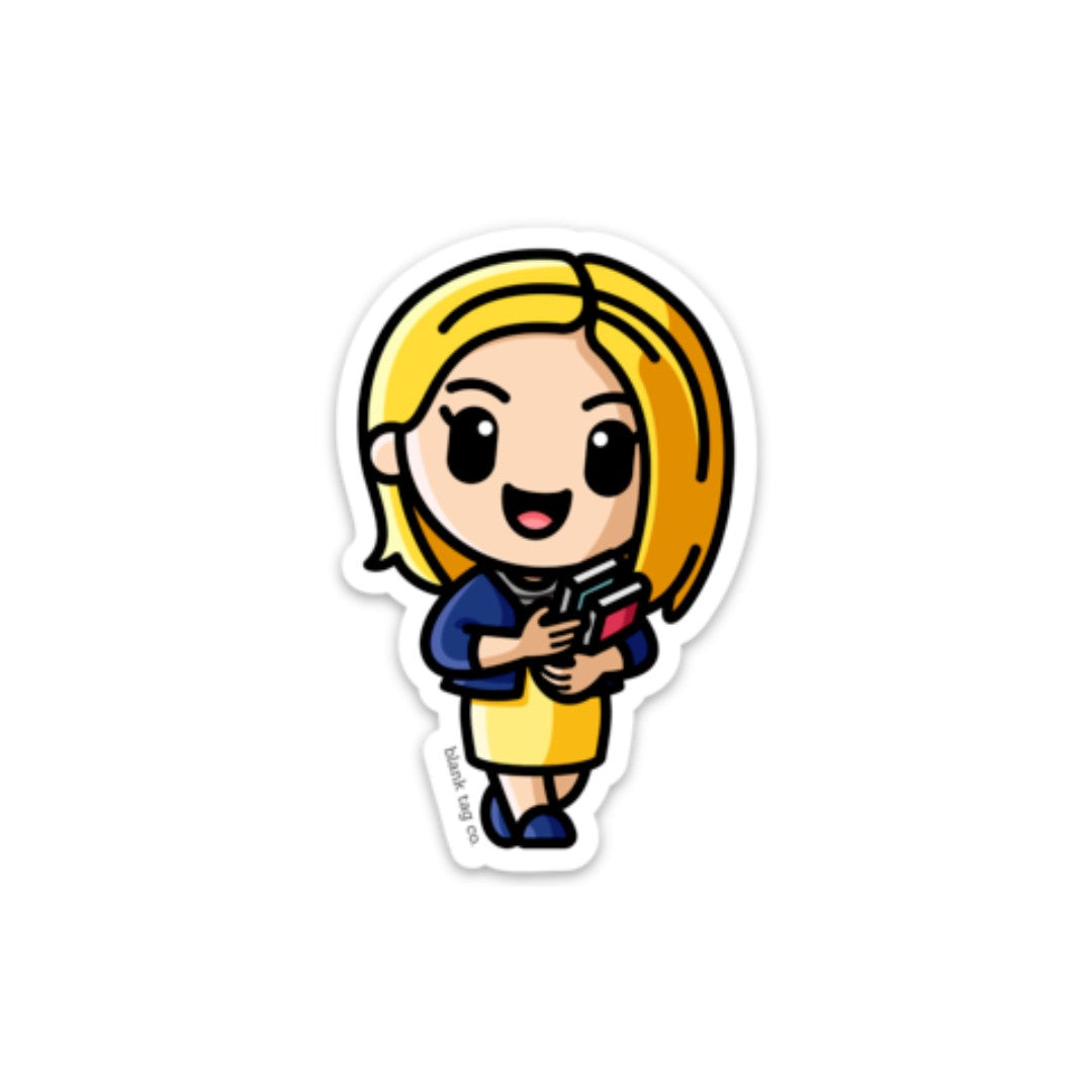 Blank Tag Co.® Waterproof Sticker - Teacher