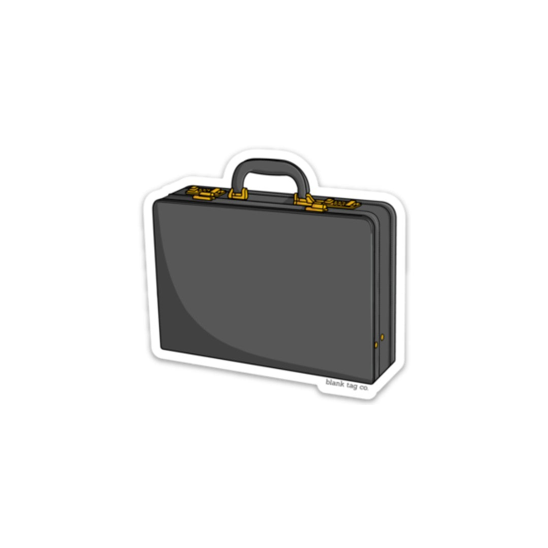 Blank Tag Co.® Waterproof Sticker - Briefcase