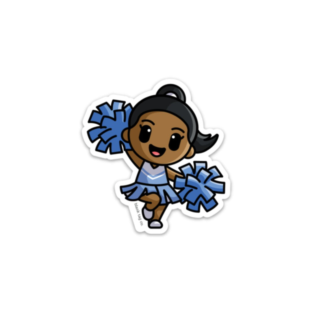 Blank Tag Co.® Waterproof Sticker - Cheerleader