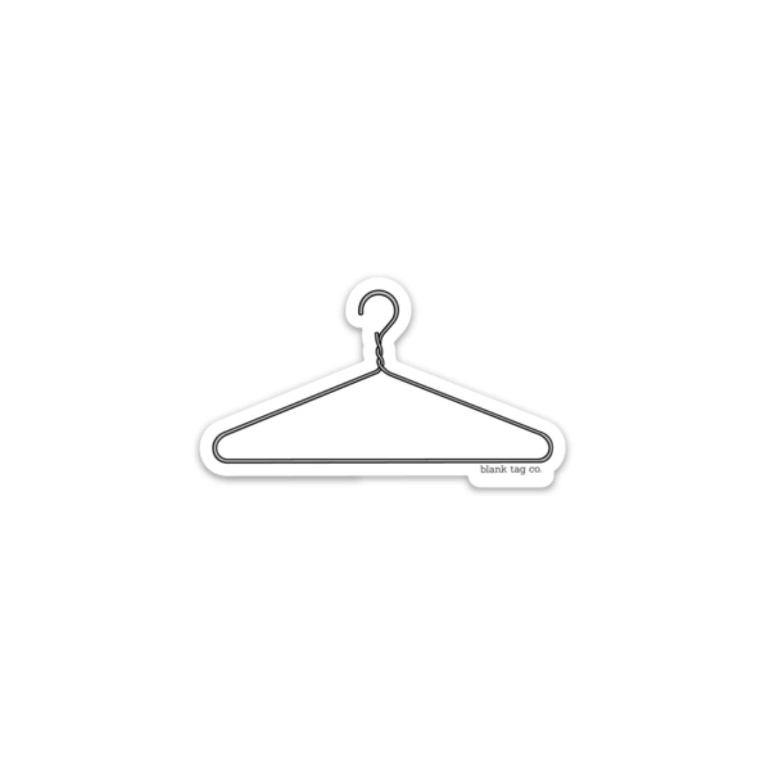 Blank Tag Co.® Waterproof Sticker - Hanger