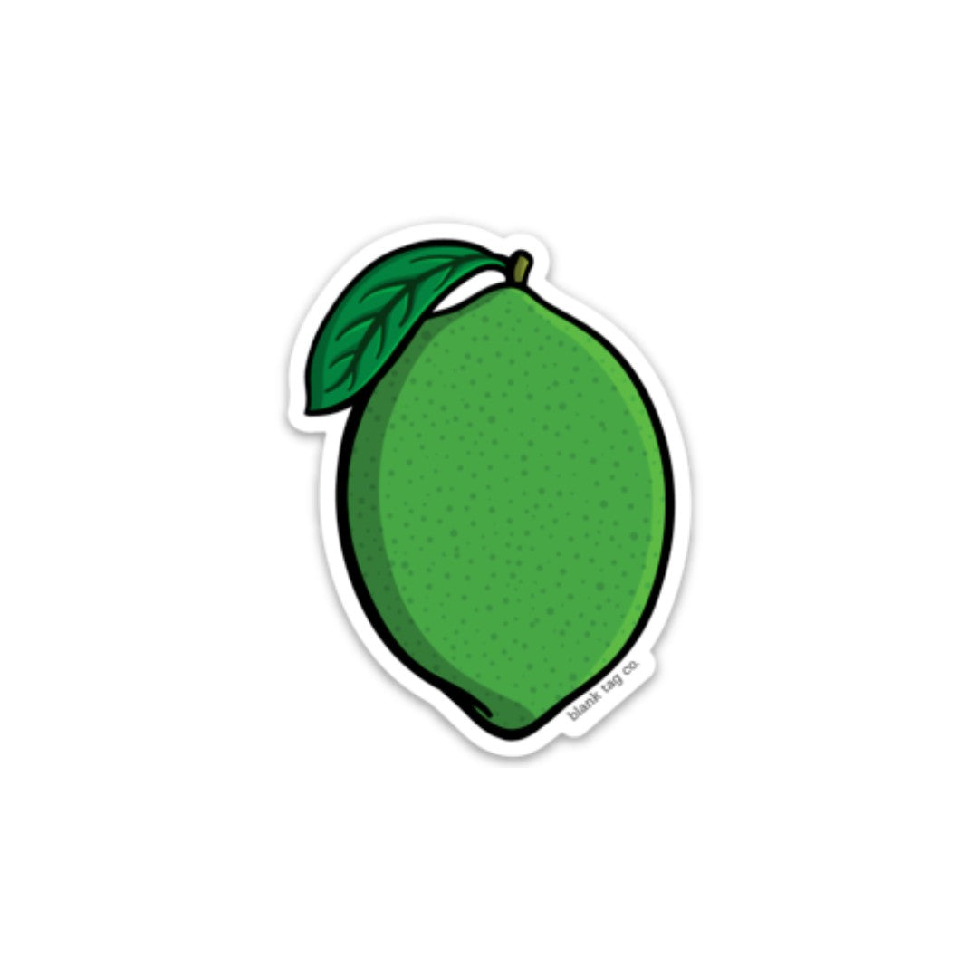 Blank Tag Co.® Waterproof Sticker - Lime
