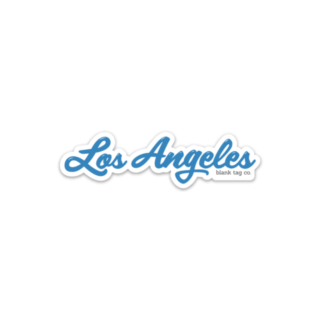 Blank Tag Co.® Waterproof Sticker - Los Angeles