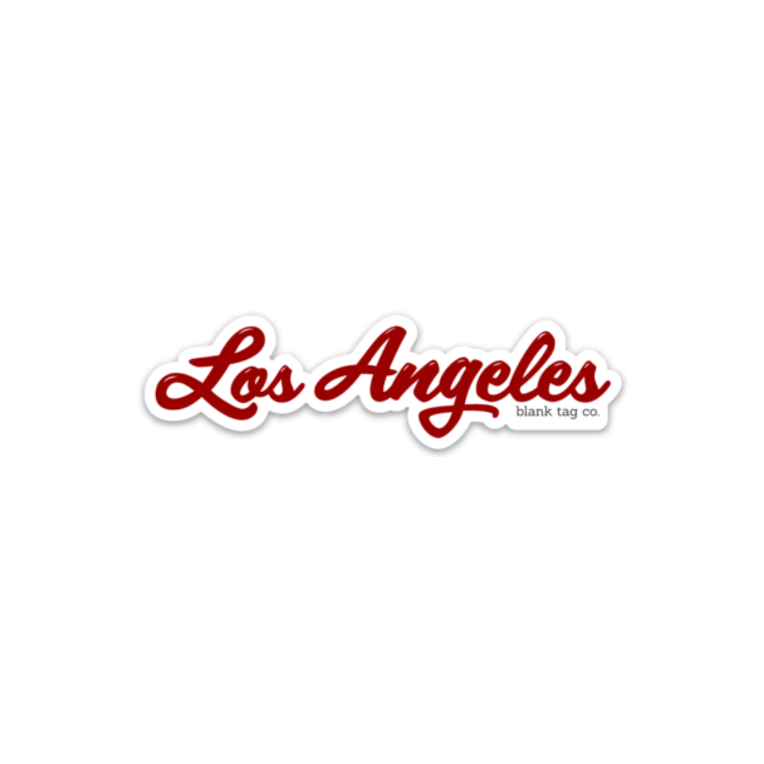 Blank Tag Co.® Waterproof Sticker - Los Angeles