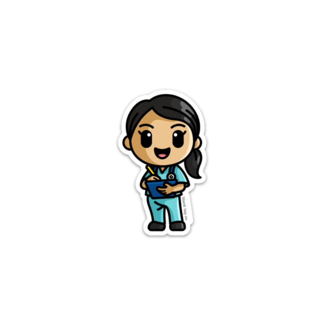 Blank Tag Co.® Waterproof Sticker - Nurse