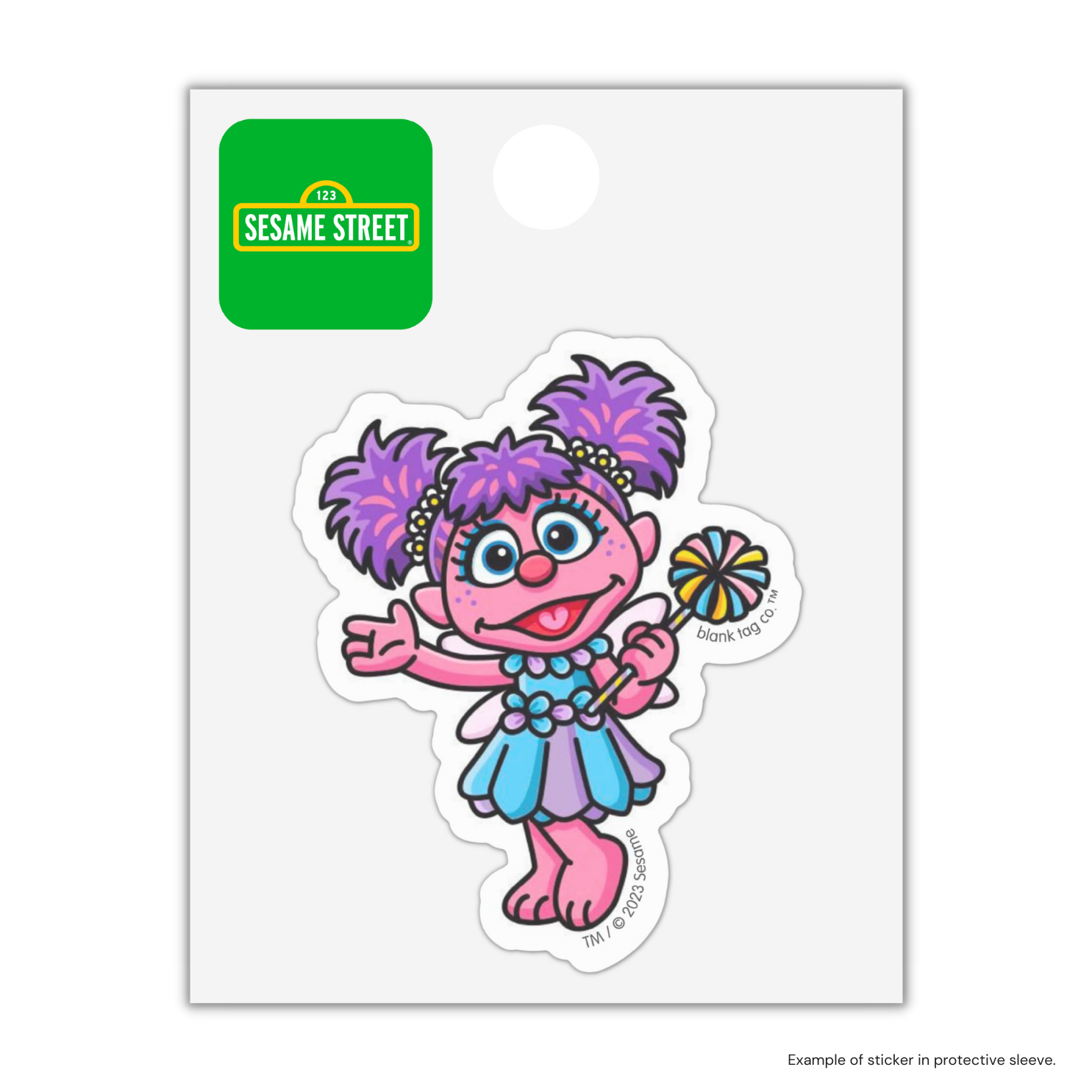 Sesame Street® Abby Cadabby Waterproof Sticker