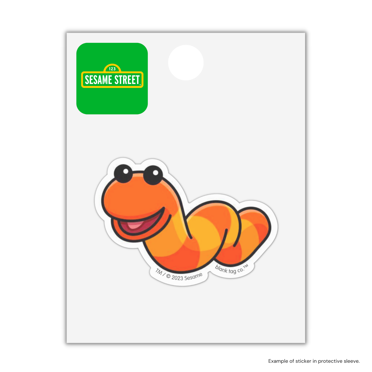 Sesame Street® Slimey Waterproof Sticker