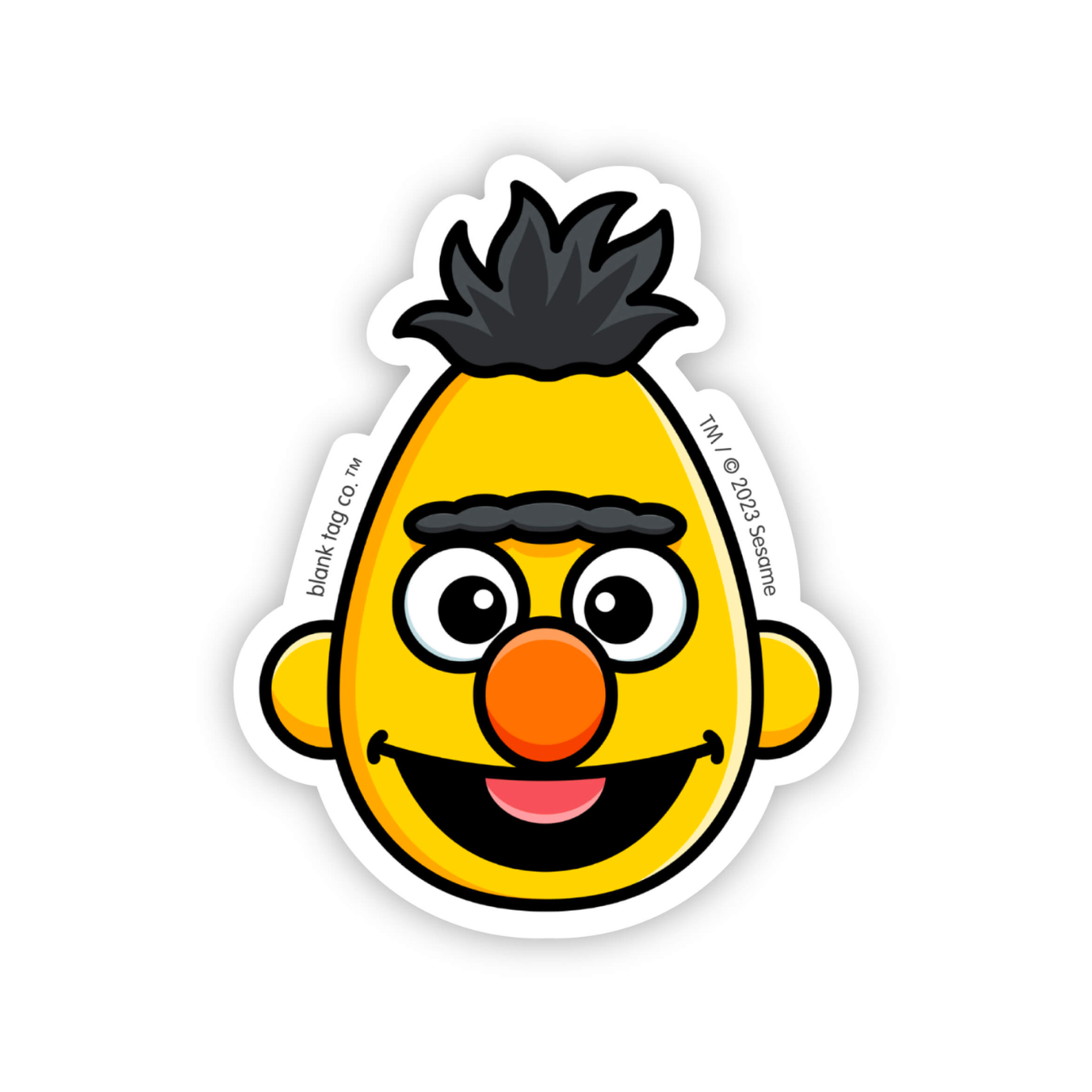 Sesame Street® Bert Face Waterproof Sticker