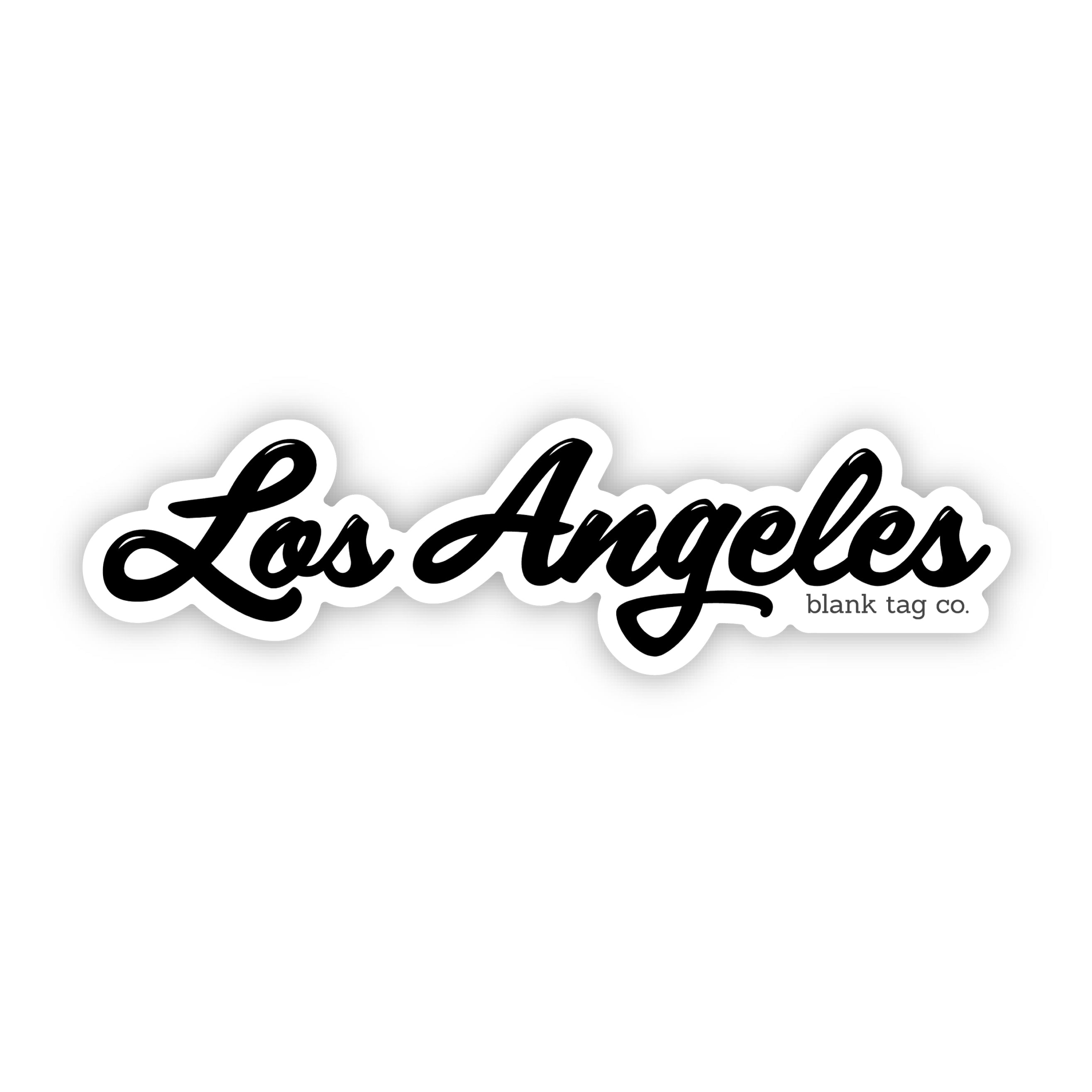 Blank Tag Co.® Waterproof Sticker - Los Angeles