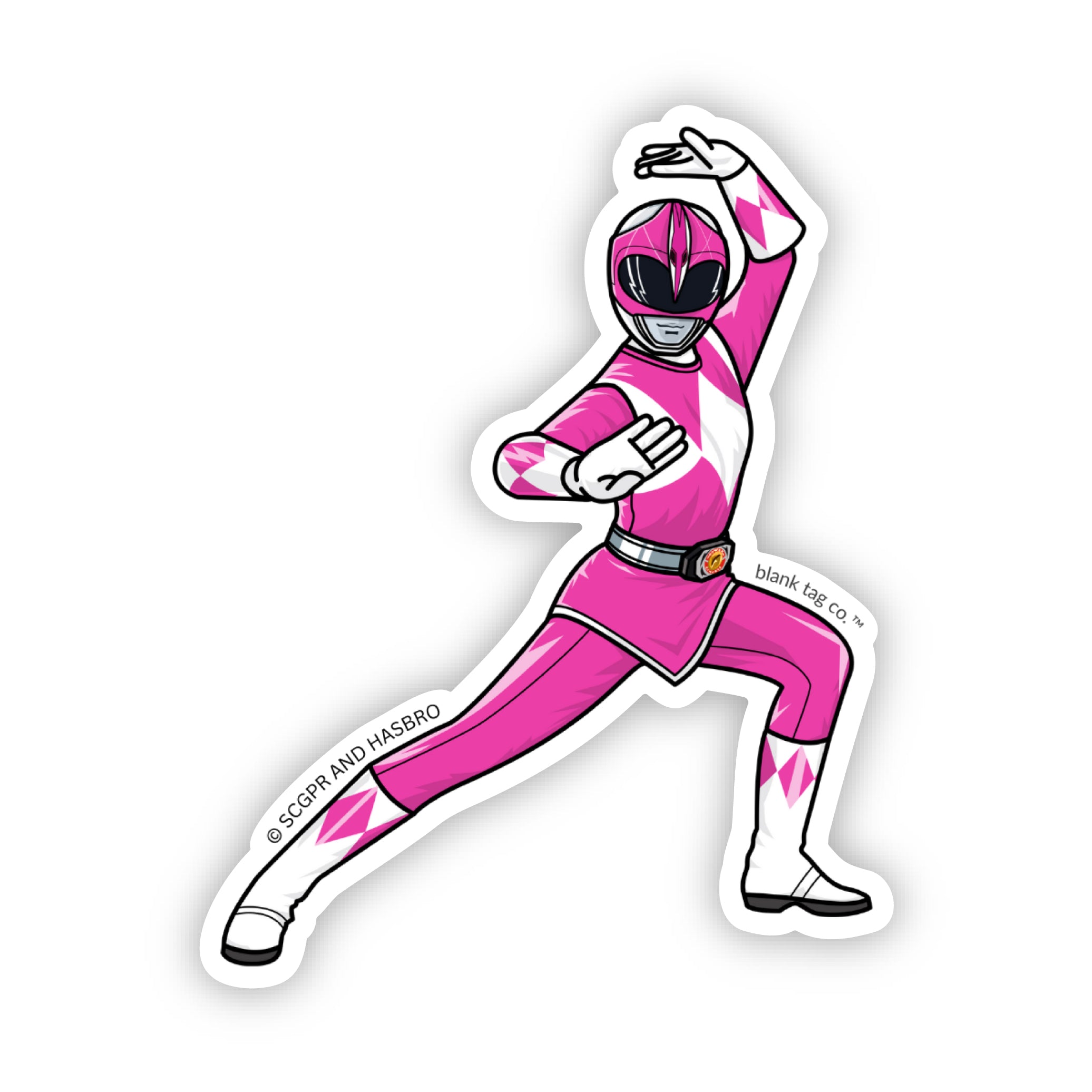 The Power Ranger Sticker Bundle