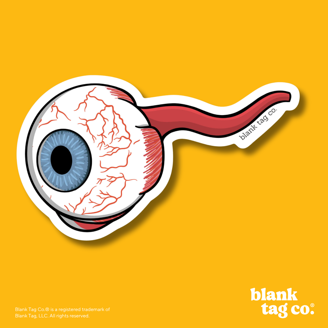 Blank Tag Co.® Waterproof Sticker - Anatomical Eye