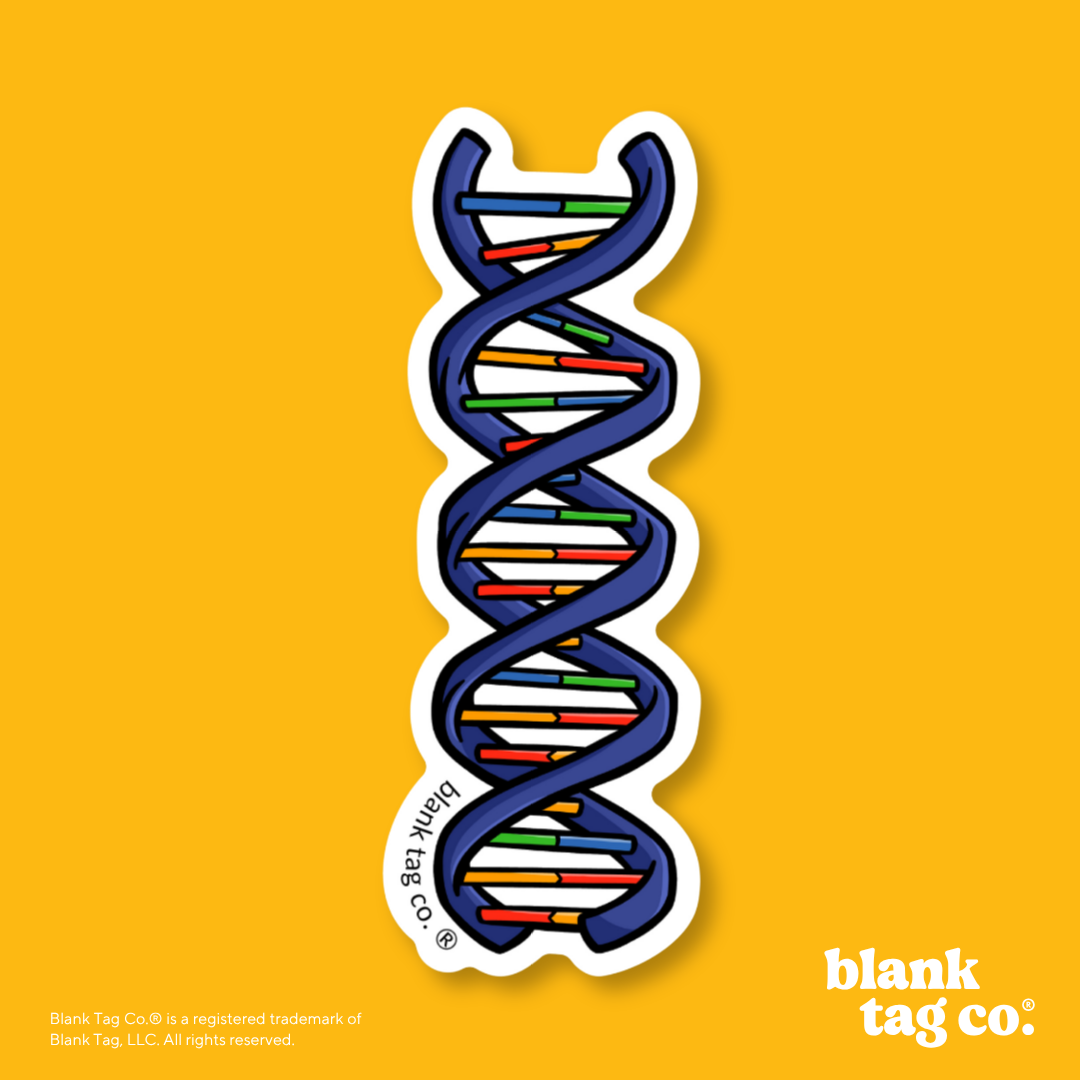 Blank Tag Co.® Waterproof Sticker - DNA