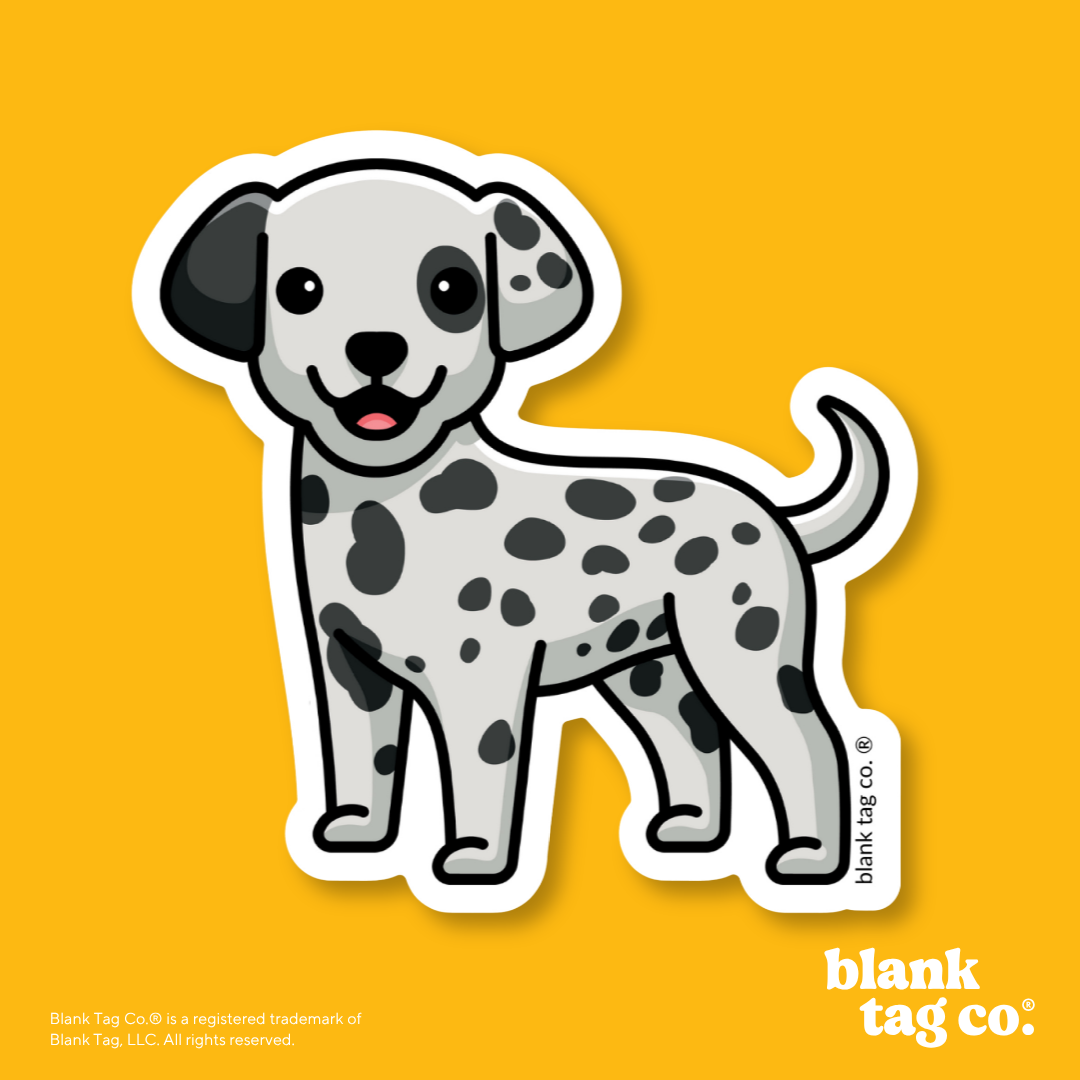 Blank Tag Co.® Waterproof Sticker - Dalmatian