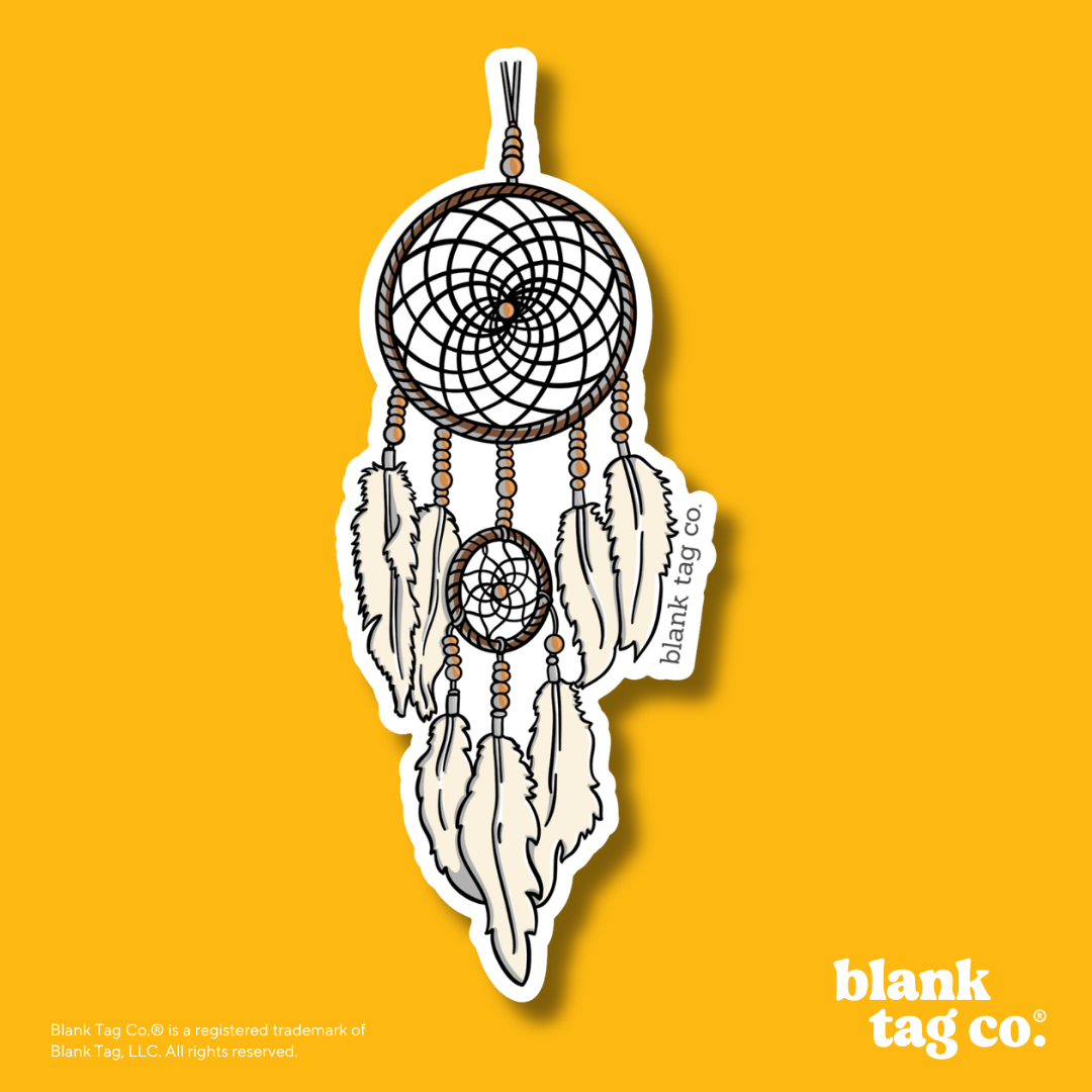 Blank Tag Co.® Waterproof Sticker - Dream Catcher