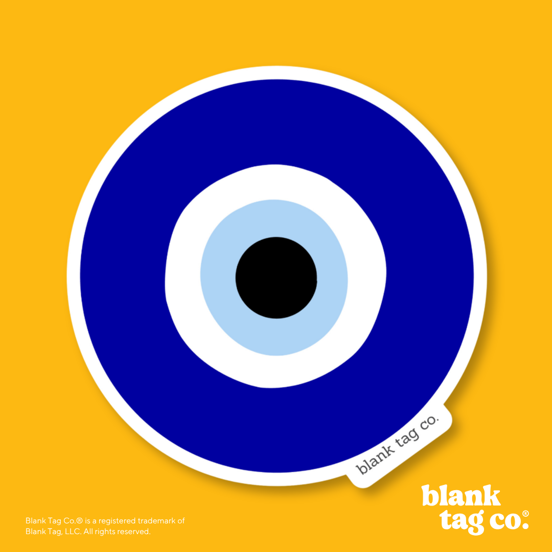 Blank Tag Co.® Waterproof Sticker - Evil Eye