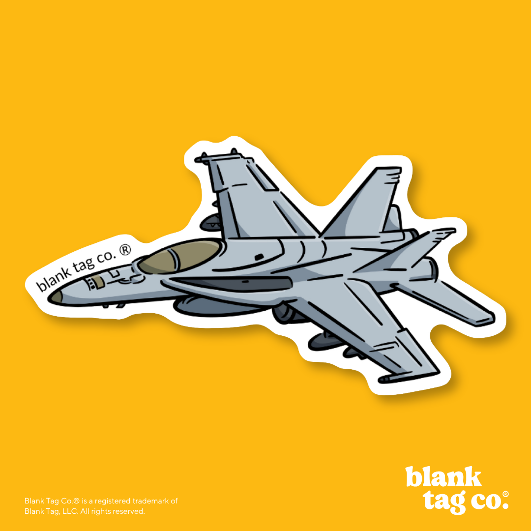 Blank Tag Co.® Waterproof Sticker - F18