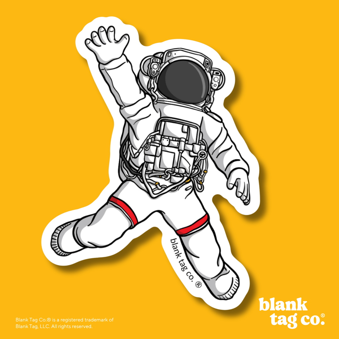 Blank Tag Co.® Waterproof Sticker - Astronaut