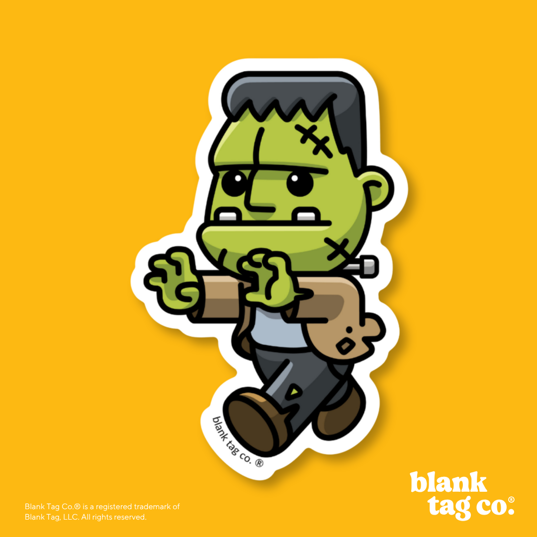 Blank Tag Co.® Waterproof Sticker - Frankenstein