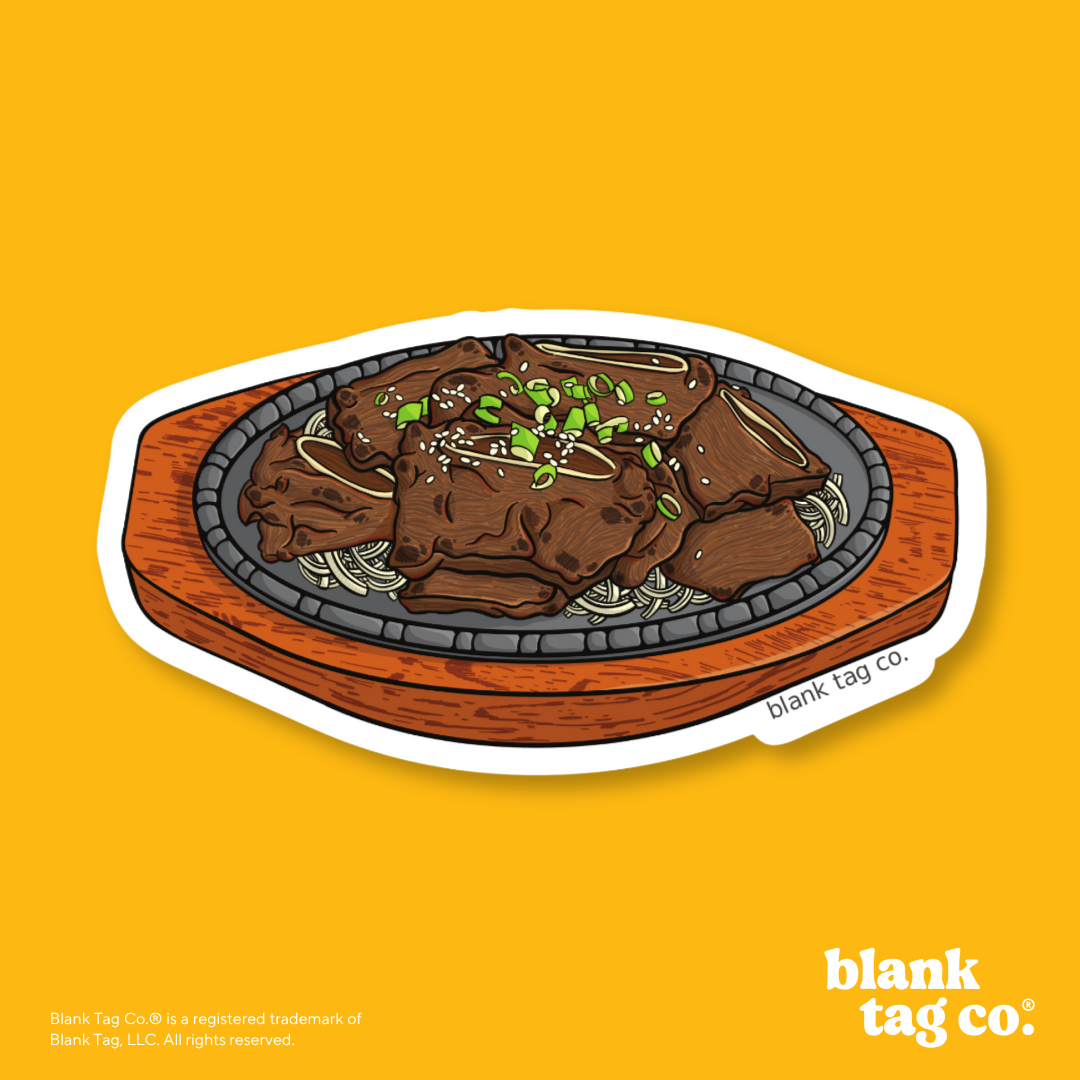 Blank Tag Co.® Waterproof Sticker - Galbi
