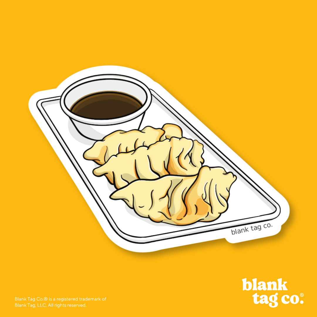 Blank Tag Co.® Waterproof Sticker - Gyoza