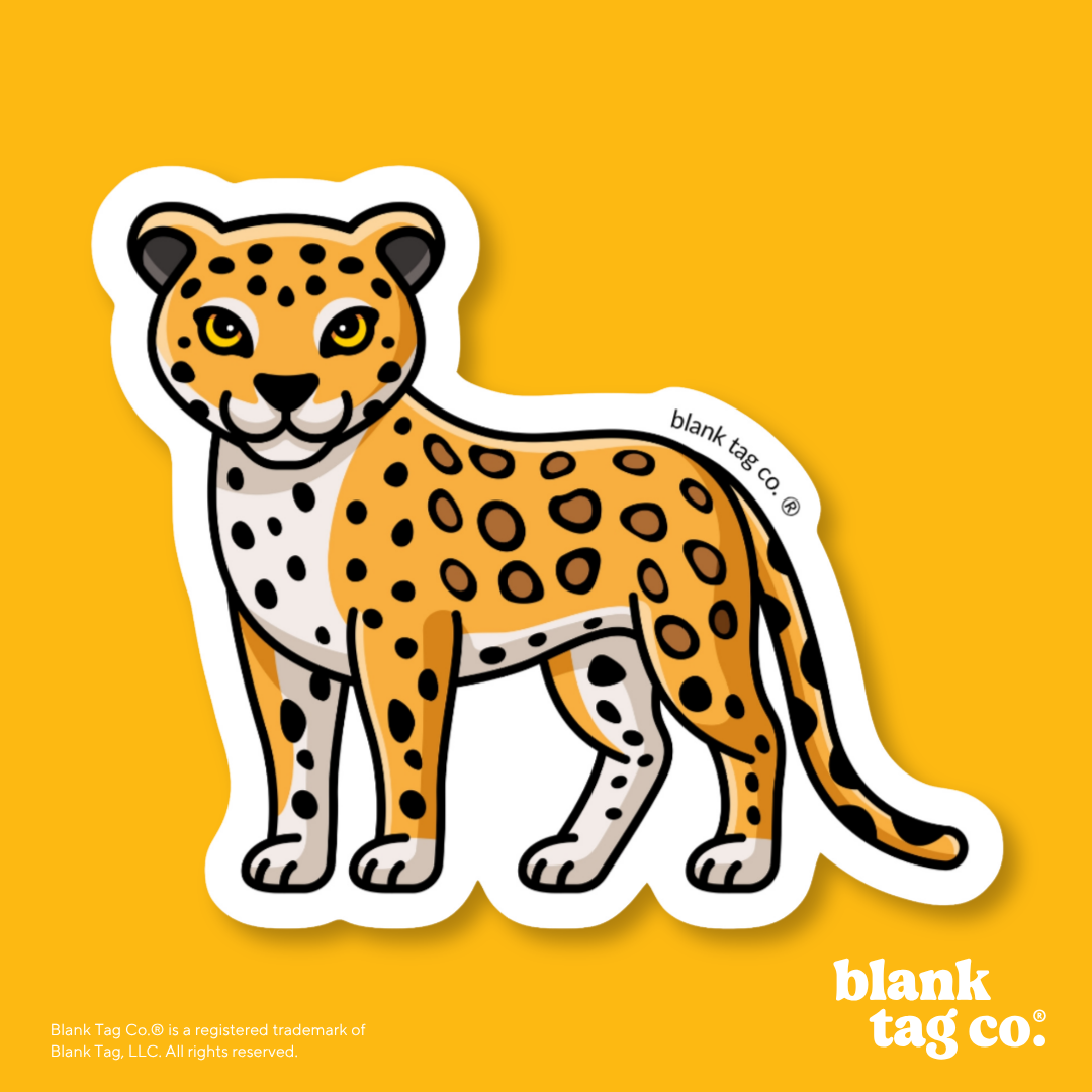 Blank Tag Co.® Waterproof Sticker - Jaguar