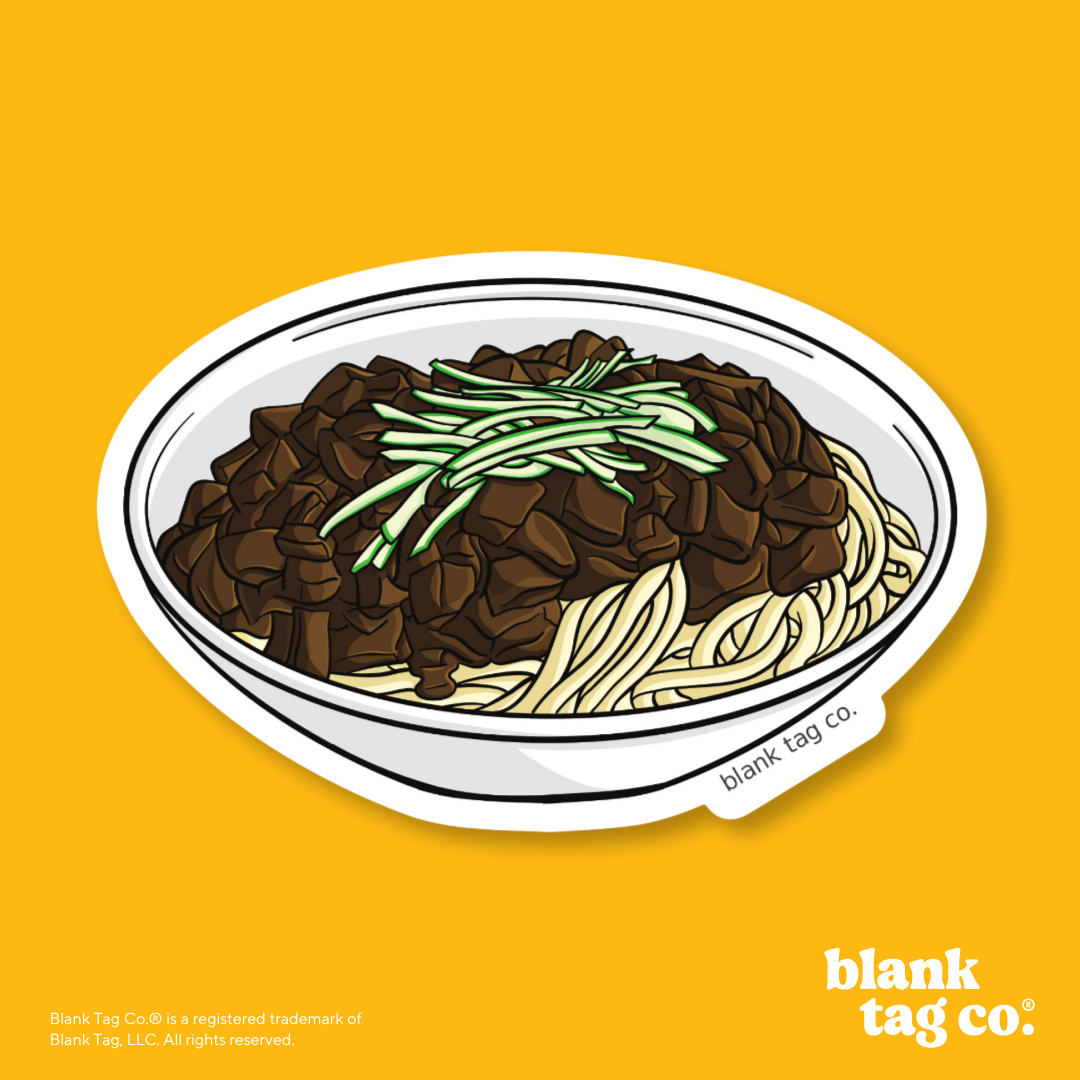Blank Tag Co.® Waterproof Sticker - Jja Jang Myun