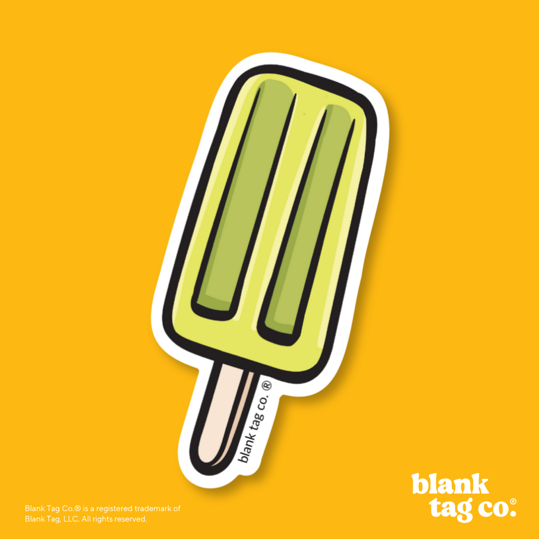 Blank Tag Co.® Waterproof Sticker - Lemon Paleta