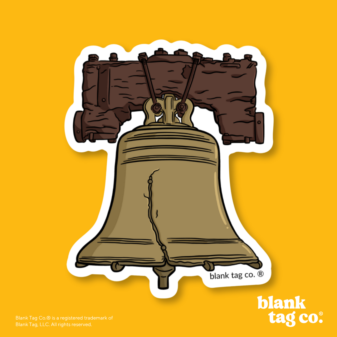 Blank Tag Co.® Waterproof Sticker - Liberty Bell