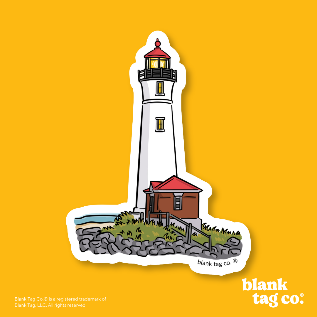 Blank Tag Co.® Waterproof Sticker - Light House