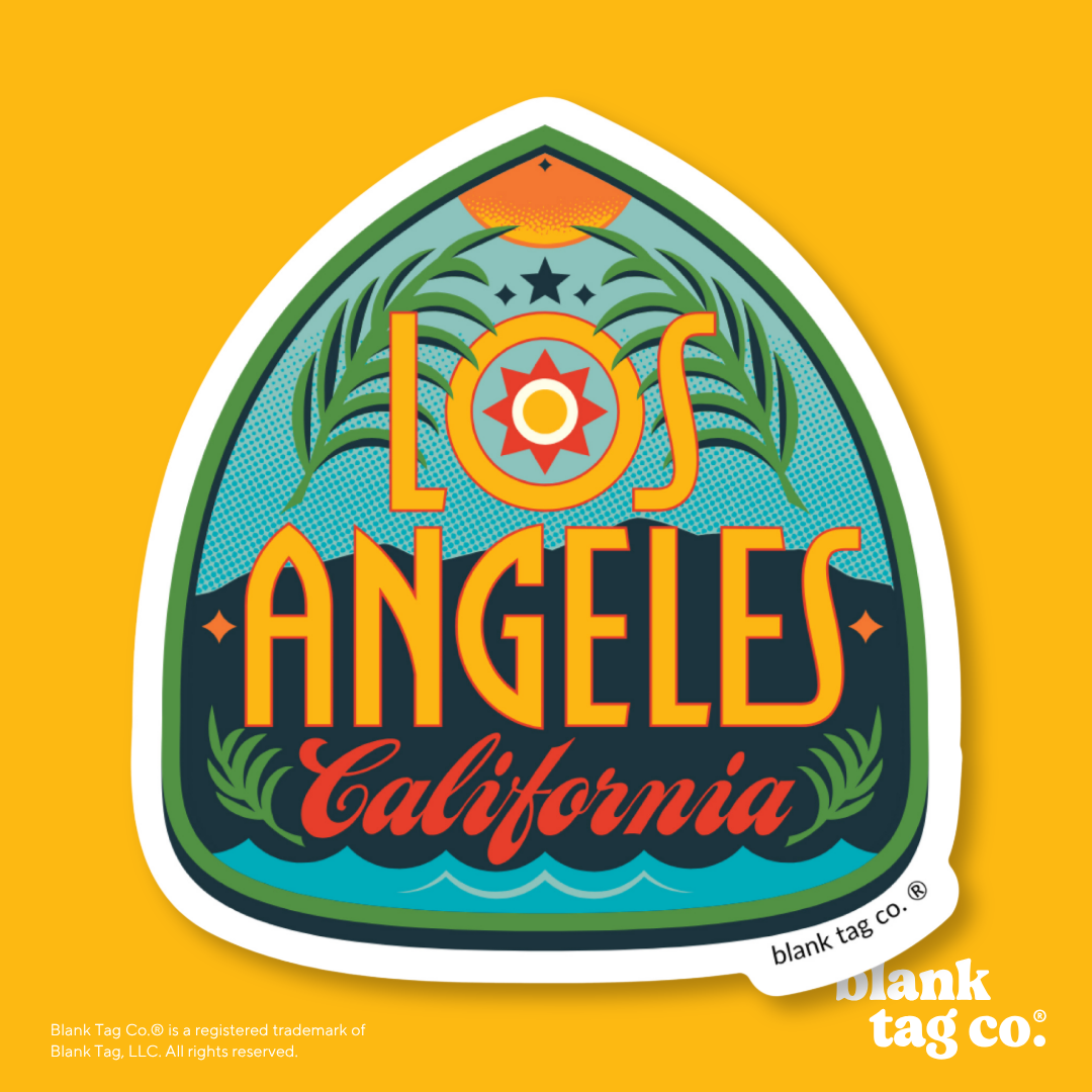 Blank Tag Co.® Waterproof Sticker - Los Angeles City Badge