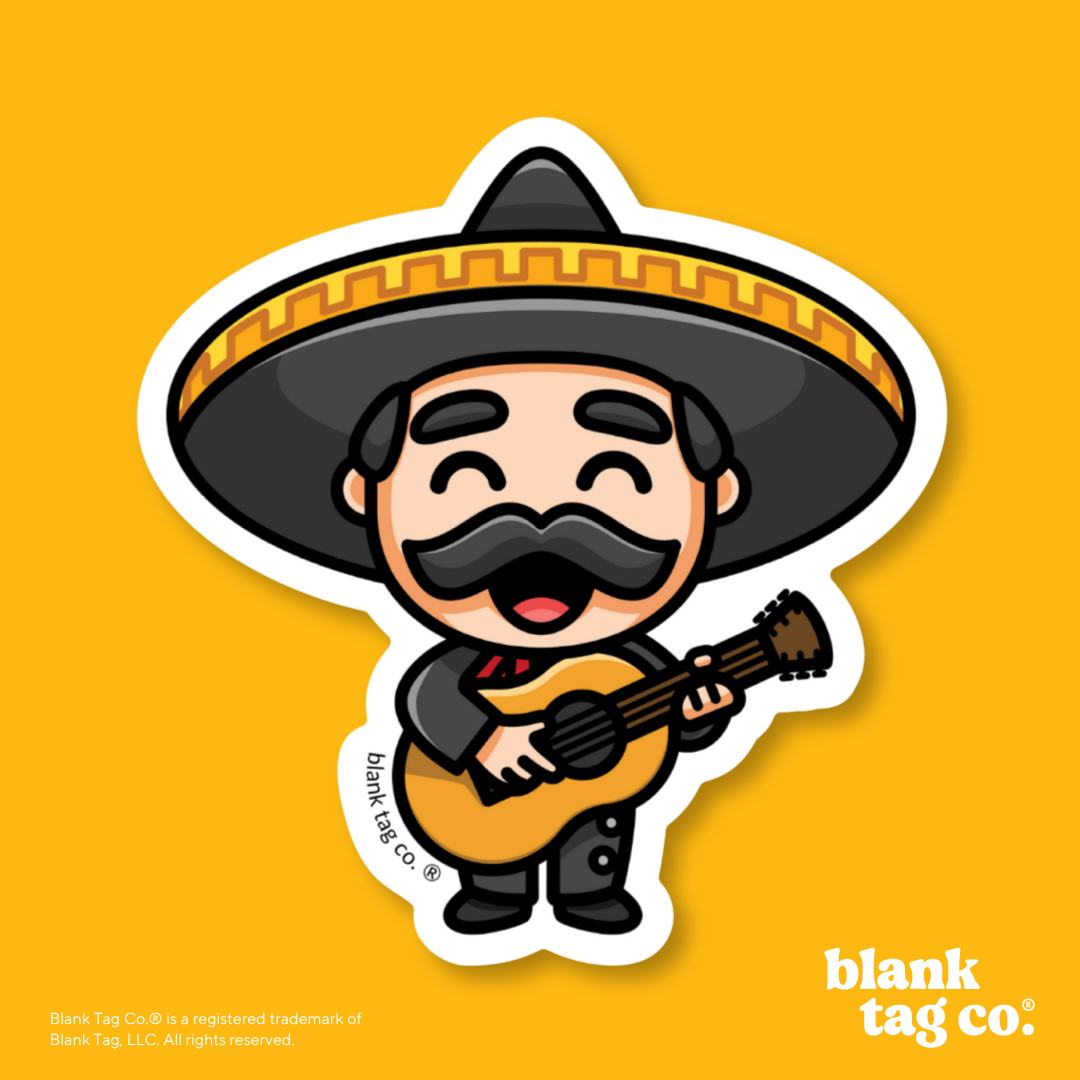 Blank Tag Co.® Waterproof Sticker - Mariachi