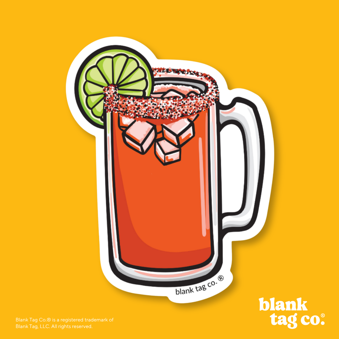 Blank Tag Co.® Waterproof Sticker - Michelada