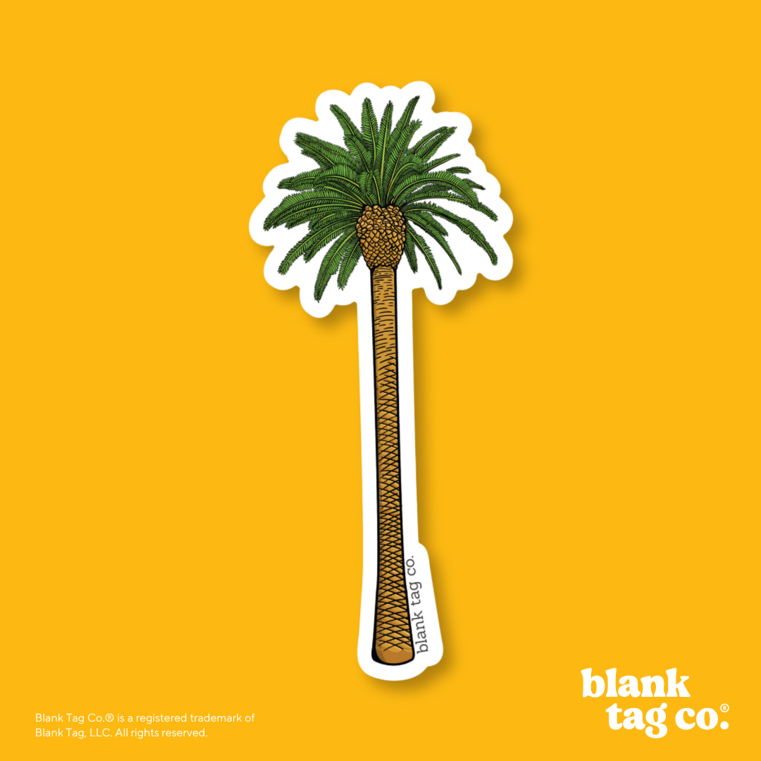 Blank Tag Co.® Waterproof Sticker - Palm Tree