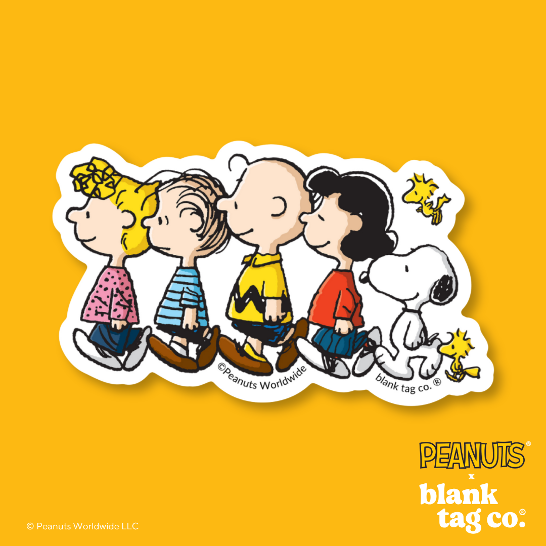 Peanuts® Waterproof Sticker - Peanuts Gang