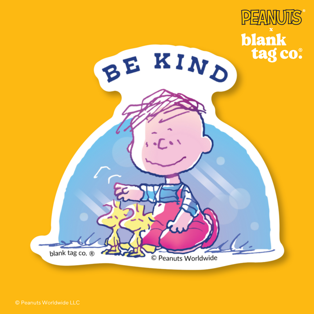 Peanuts® Waterproof Sticker - Be Kind