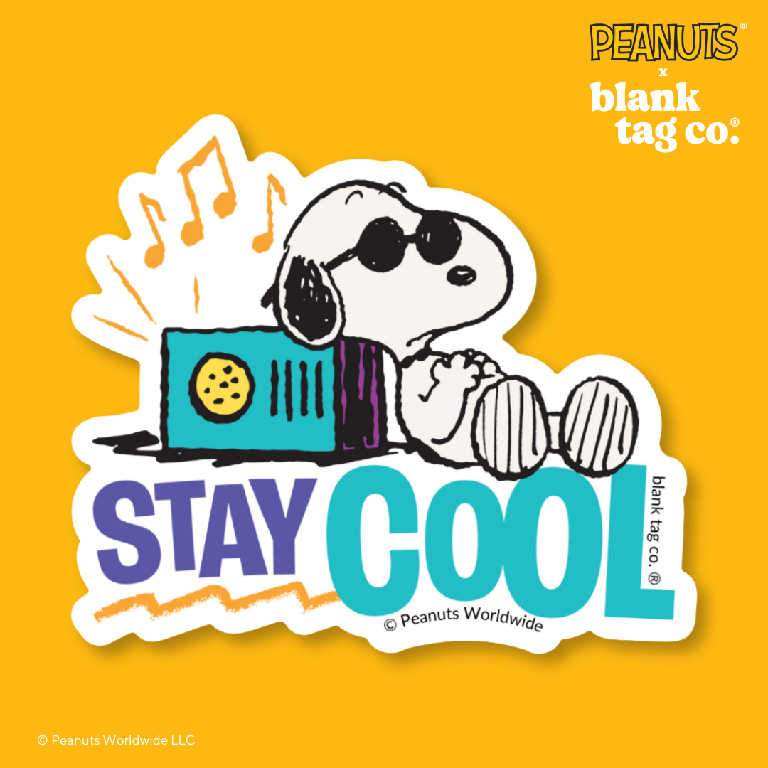 Peanuts® Waterproof Sticker - Stay Cool