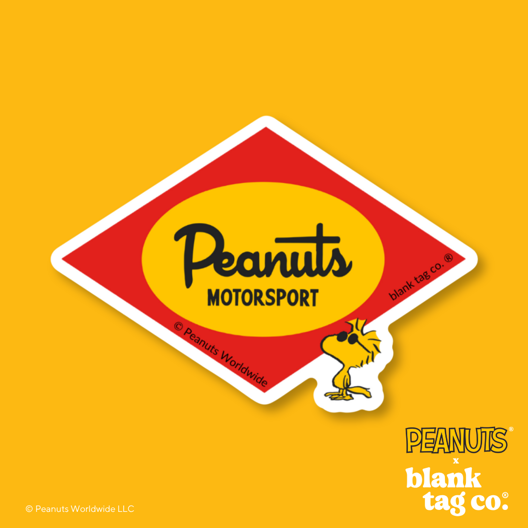 Peanuts® Waterproof Sticker - Peanuts Motorsport