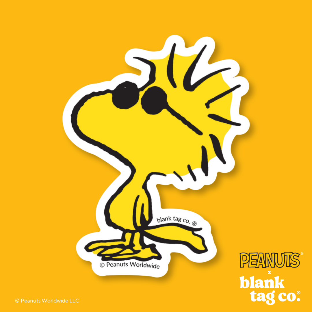 Peanuts® Waterproof Sticker - Cool Woodstock
