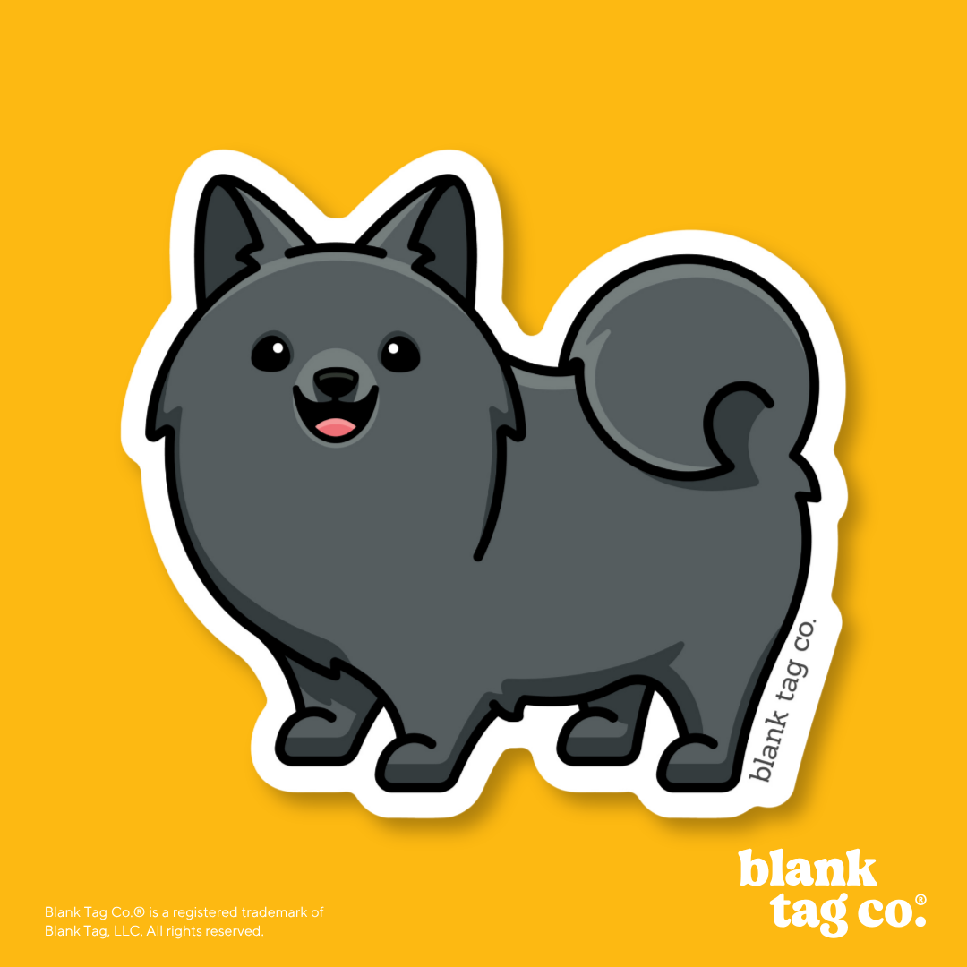 Blank Tag Co.® Waterproof Sticker - Pomeranian
