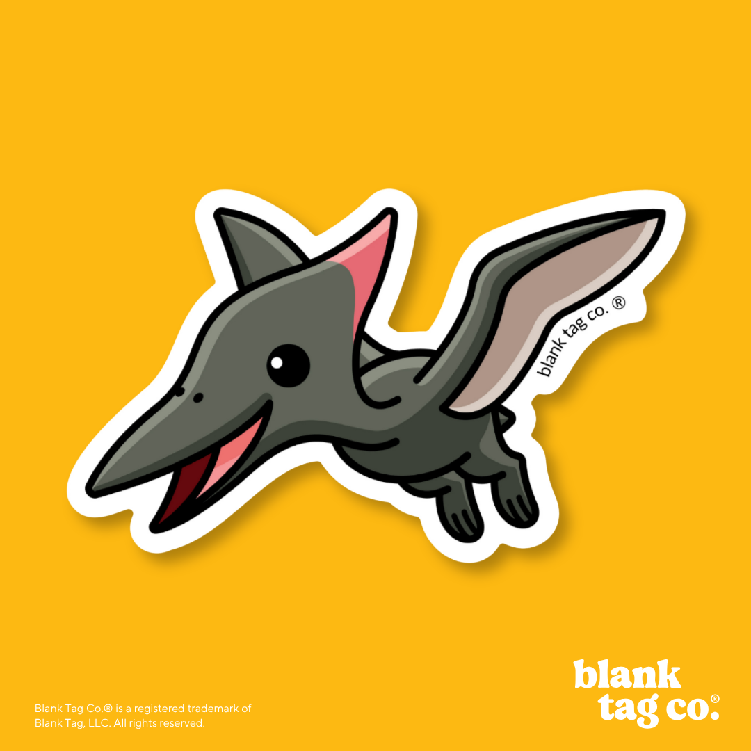 Blank Tag Co.® Waterproof Sticker - Pterodactyl