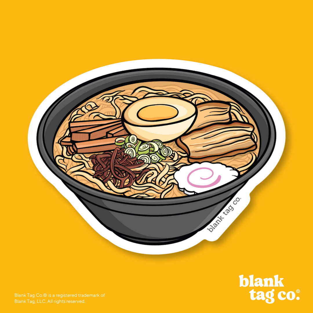 Blank Tag Co.® Waterproof Sticker - Ramen