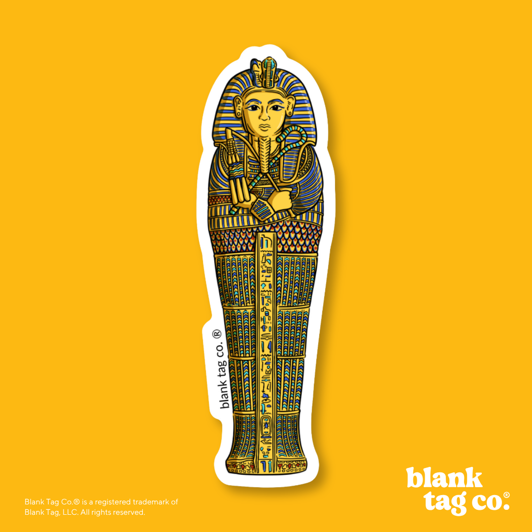Blank Tag Co.® Waterproof Sticker - Sarcophagus