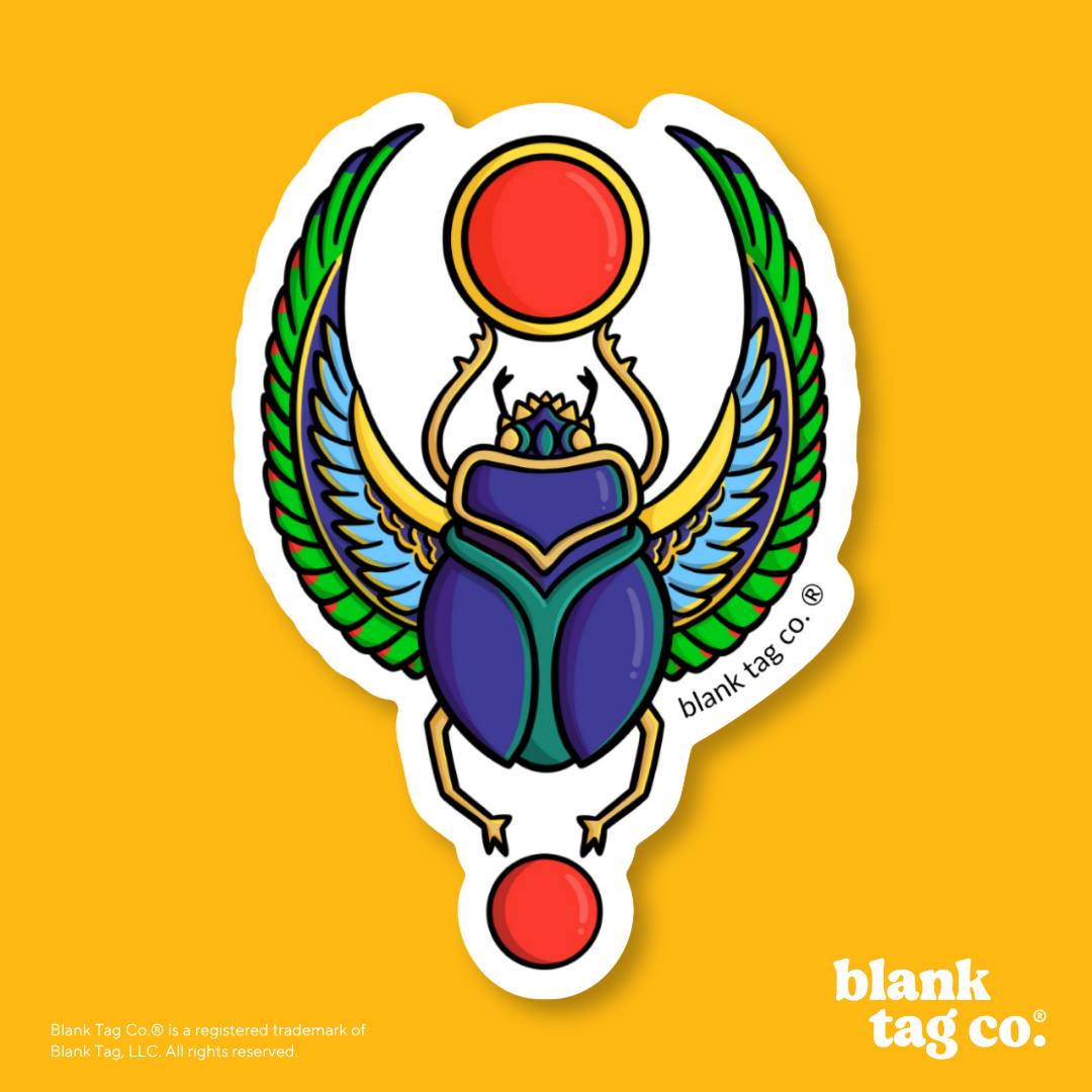 Blank Tag Co.® Waterproof Sticker - Scarab