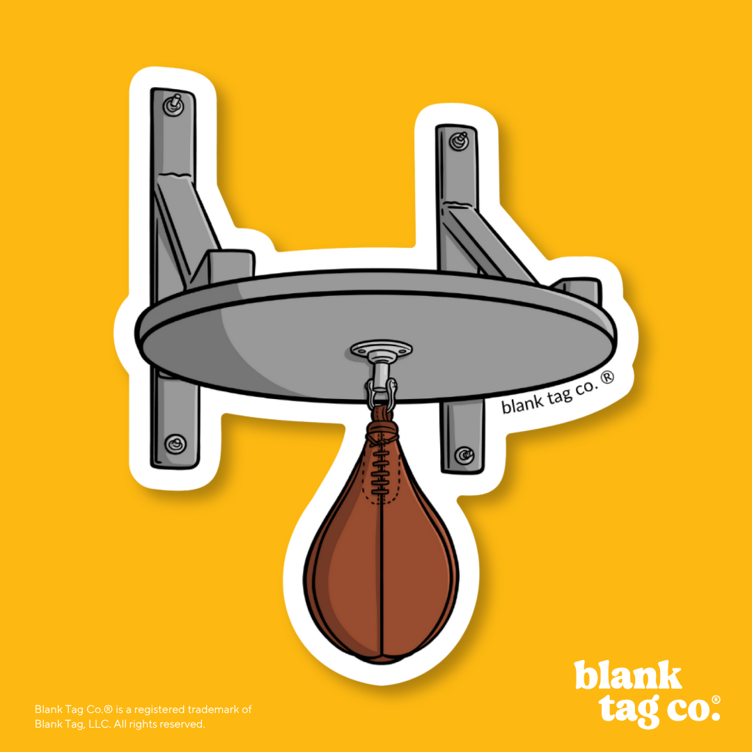 Blank Tag Co.® Waterproof Sticker - Speed Bag
