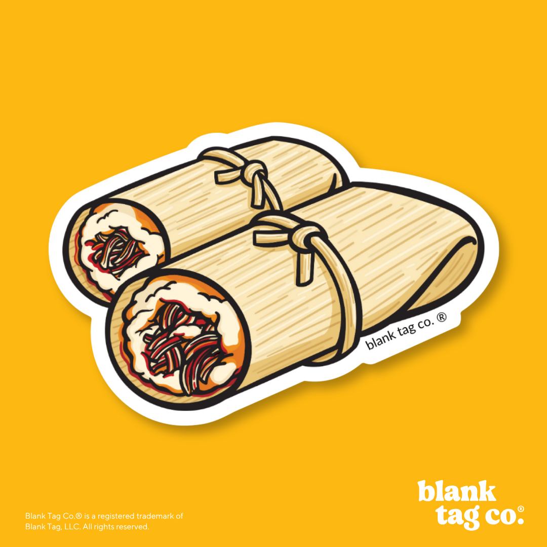 Blank Tag Co.® Waterproof Sticker - Tamales