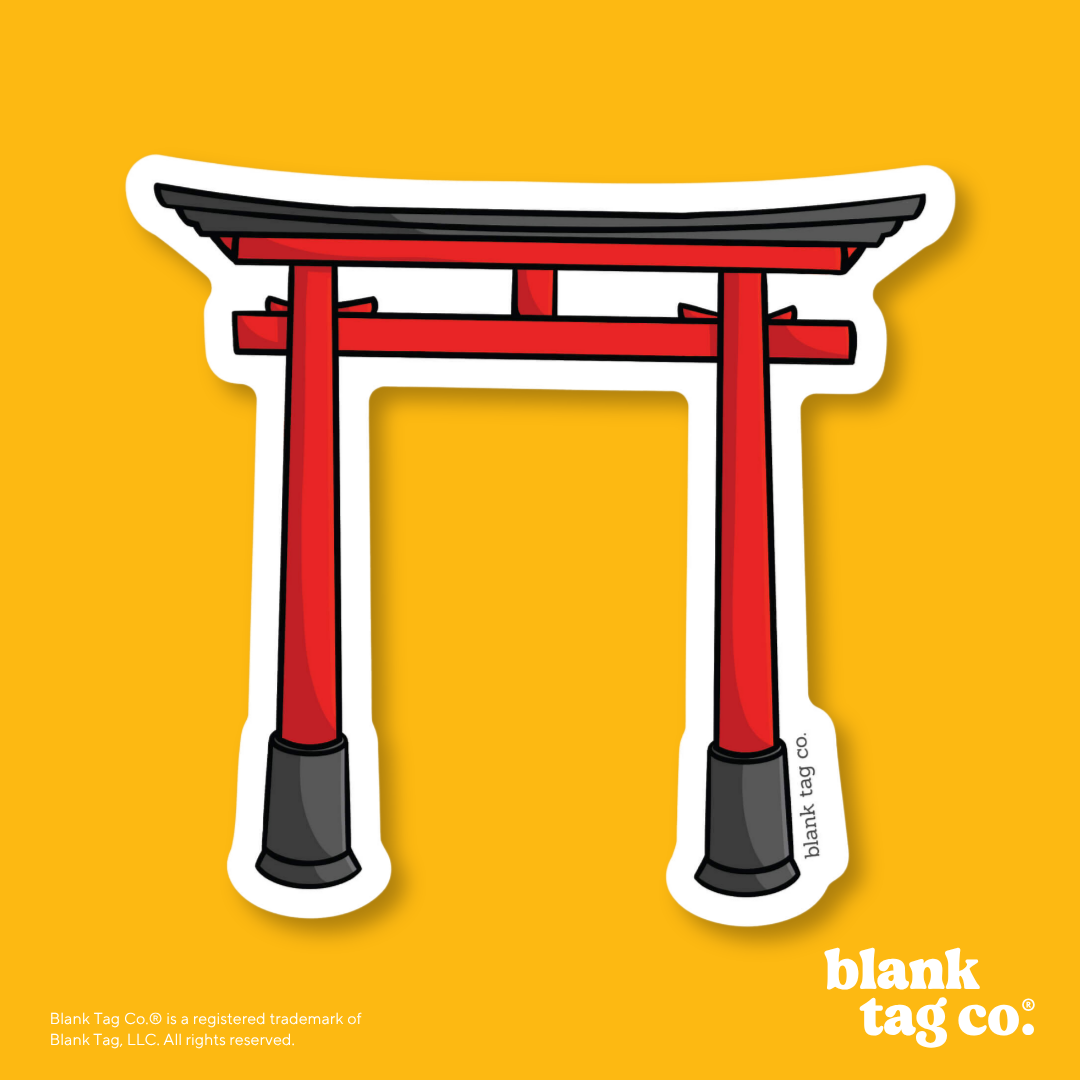 Blank Tag Co.® Waterproof Sticker - Torii