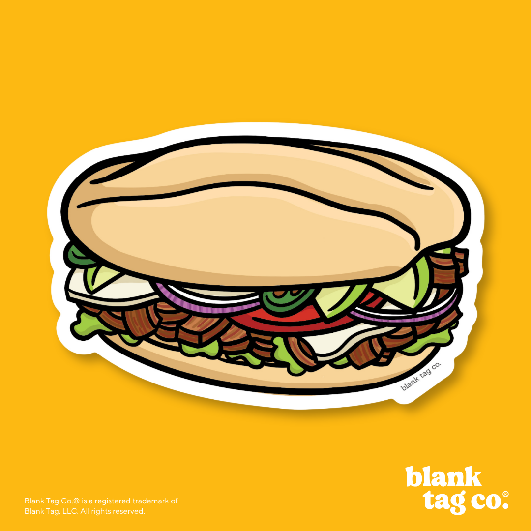 Blank Tag Co.® Waterproof Sticker - Torta