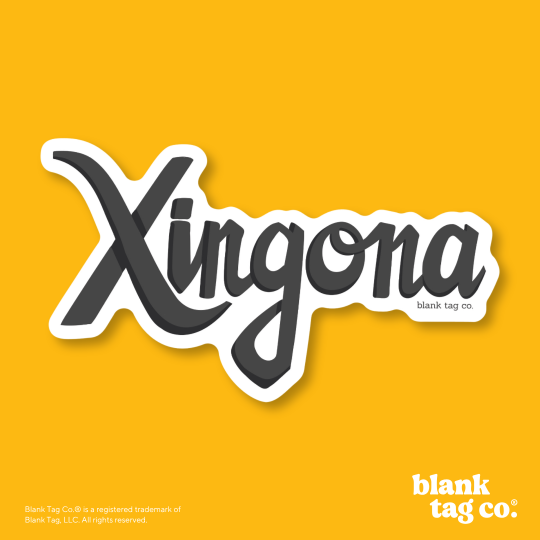 Blank Tag Co.® Waterproof Sticker - Xingona