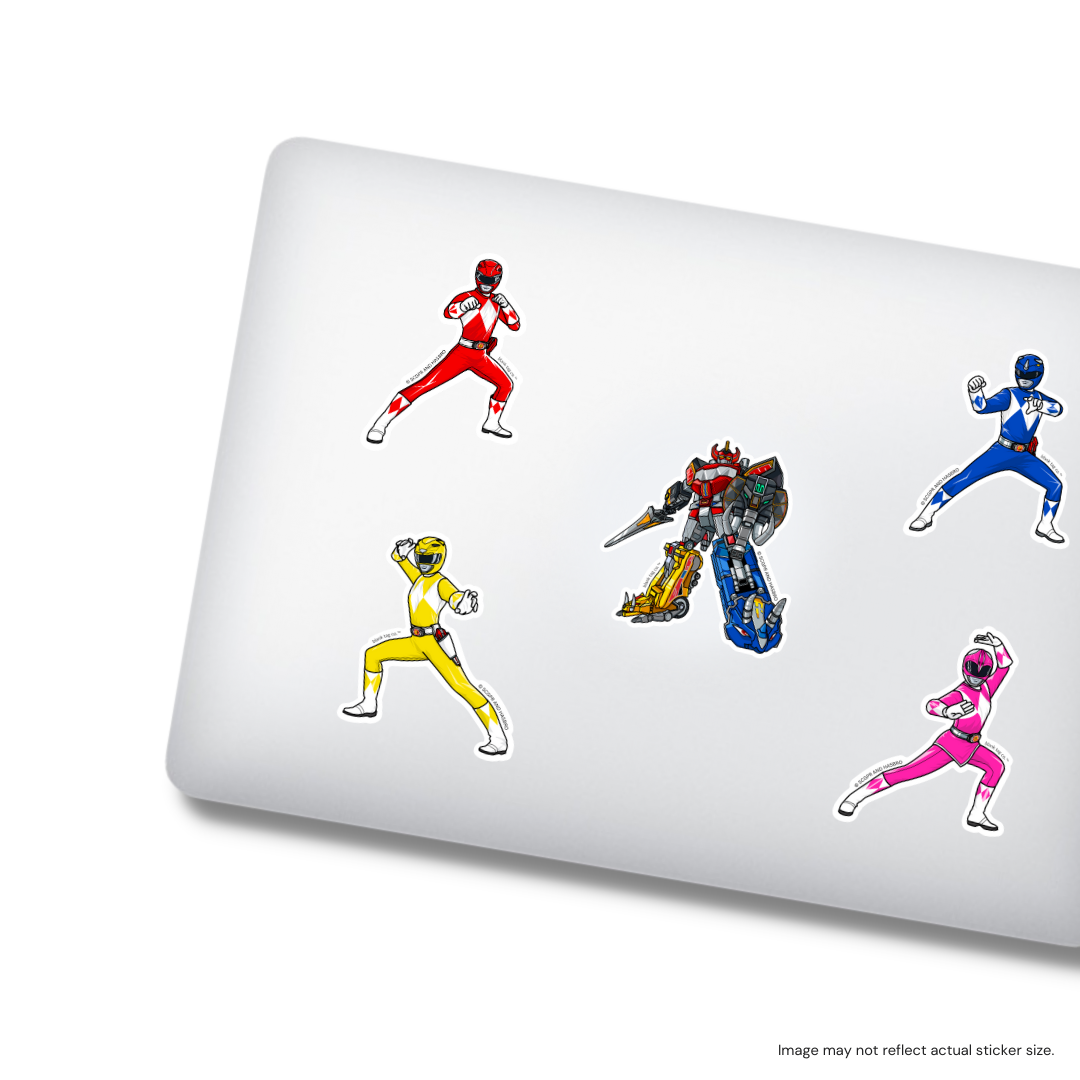 The Pink Ranger Sticker