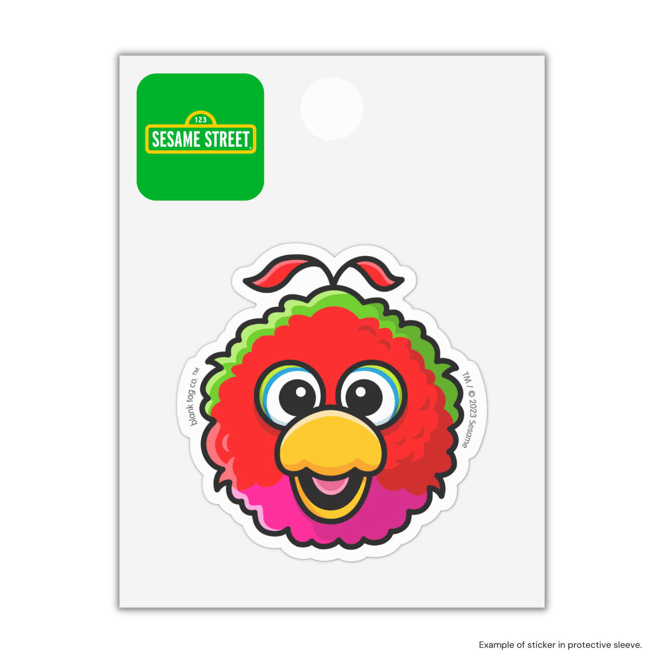 Sesame Street® Abelardo Face Waterproof Sticker